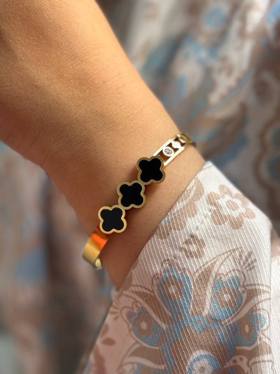 Tara Bangle - Stainless Steel