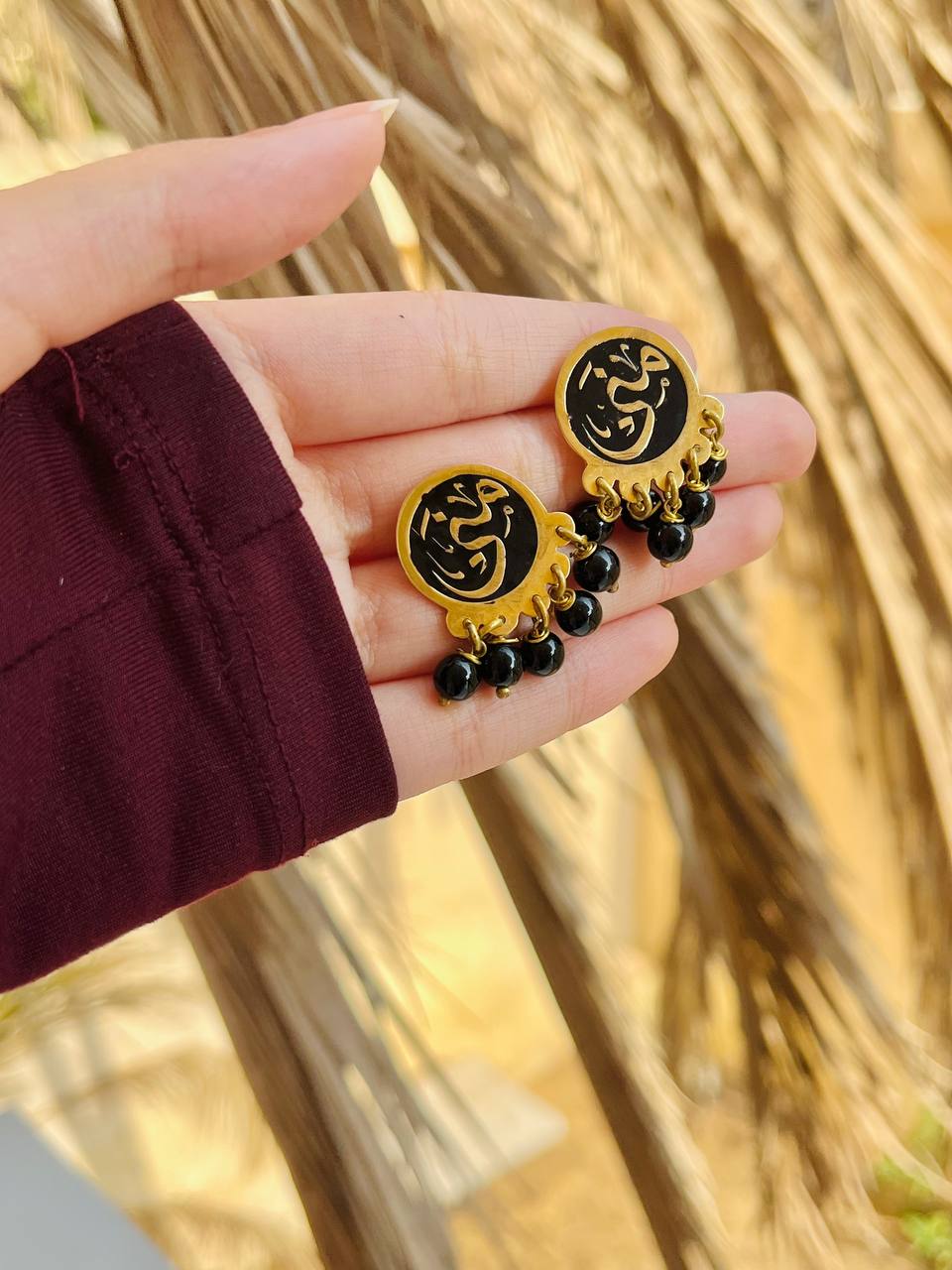 أقراط واديدا - نحاسية