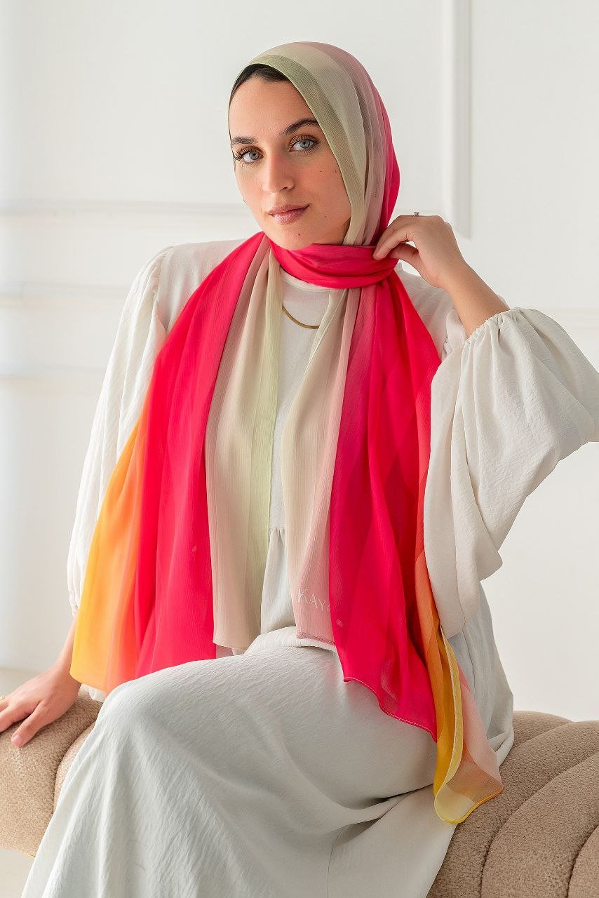 Layan Scarf - Degrade Dubita * Satin