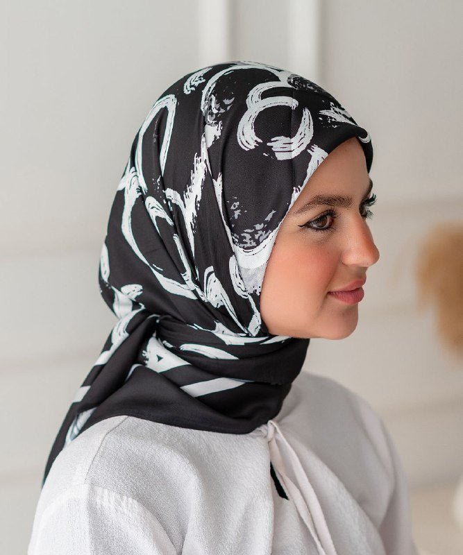 وشاح سالي - قطن وساتان