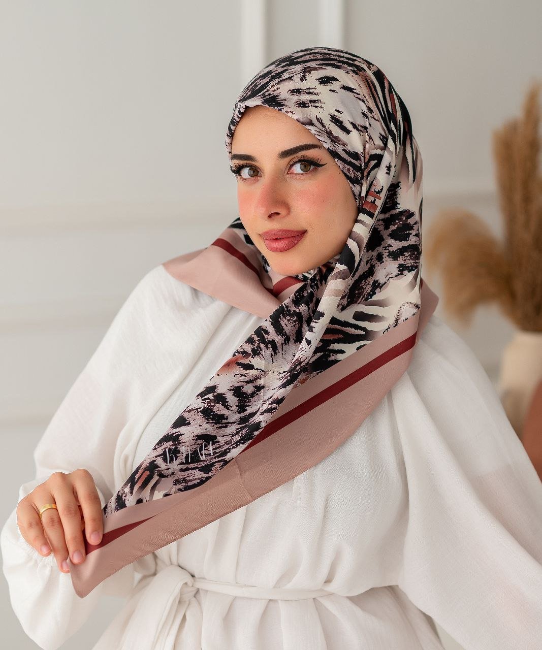 وشاح سالي - قطن وساتان