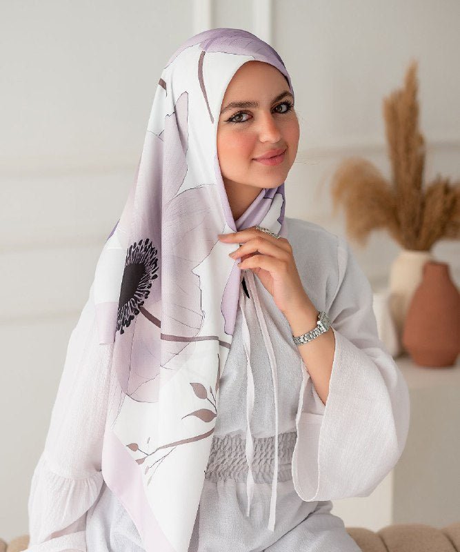 وشاح سالي - قطن وساتان