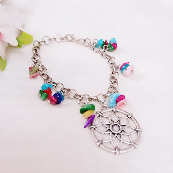 Dreamy catcher Bracelet - Colorful Seashell