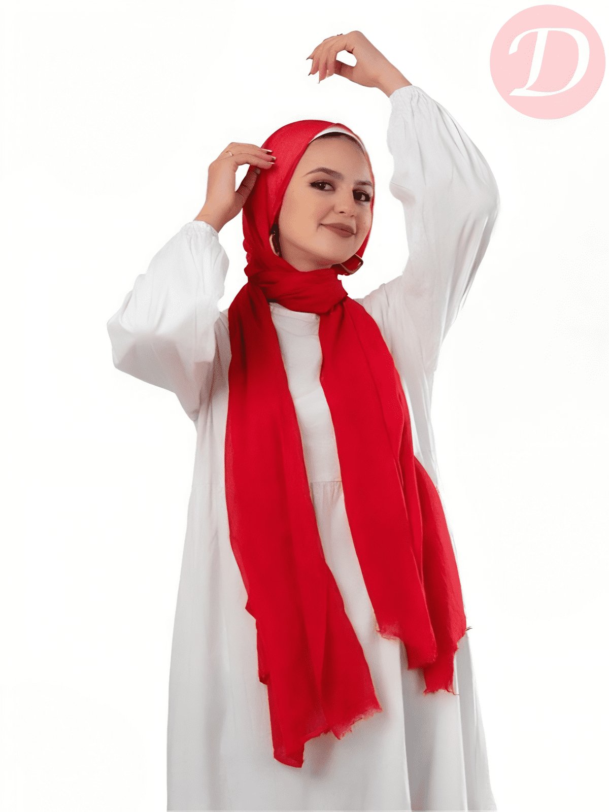 Soft Blossom Scarf - Light Cotton