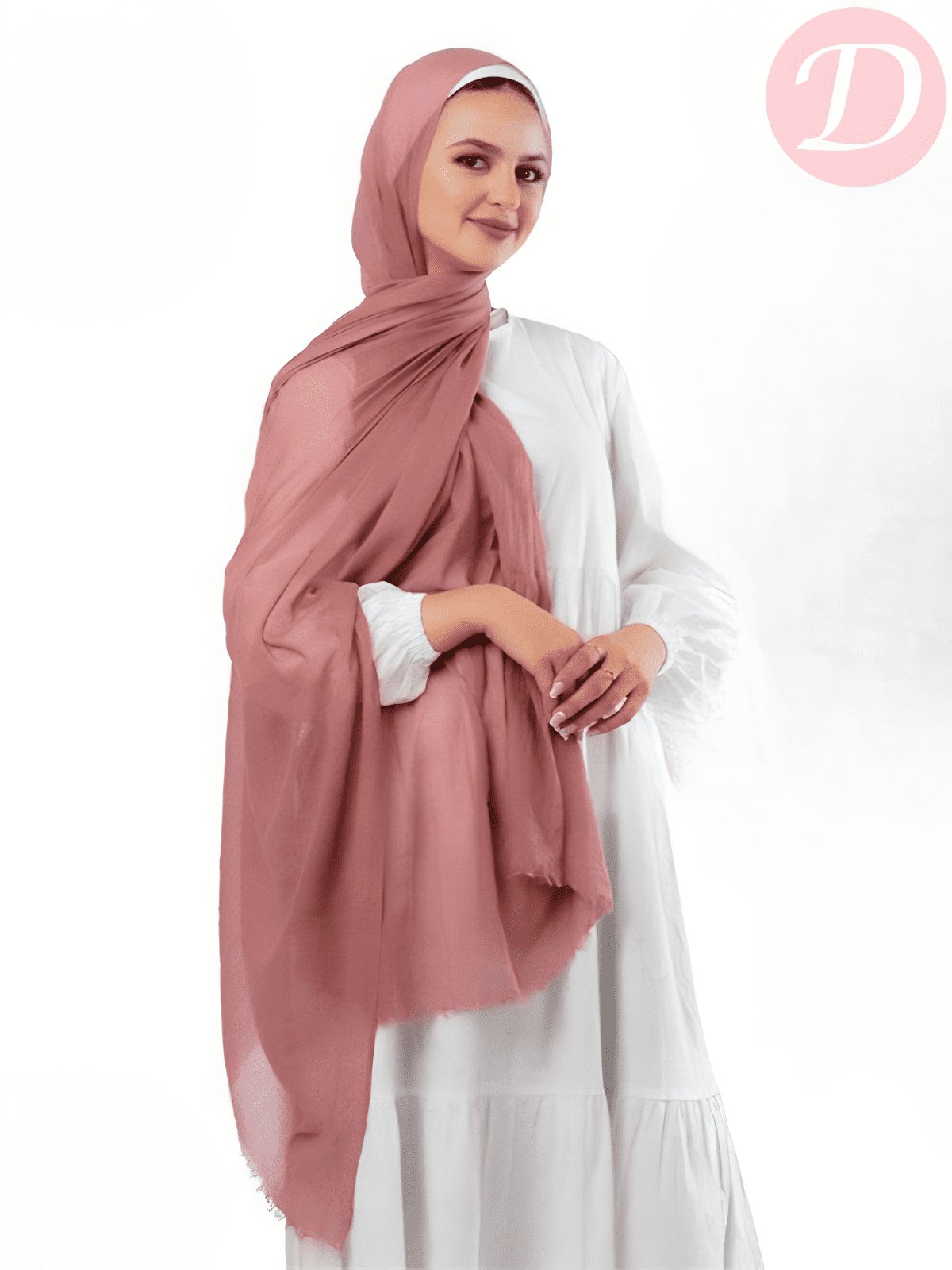 Soft Blossom Scarf - Light Cotton