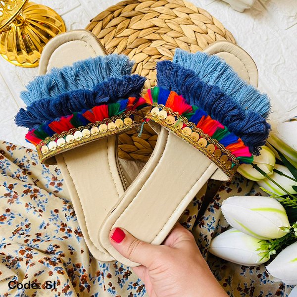 نعال مروة المصنوعة يدويًا - جلد