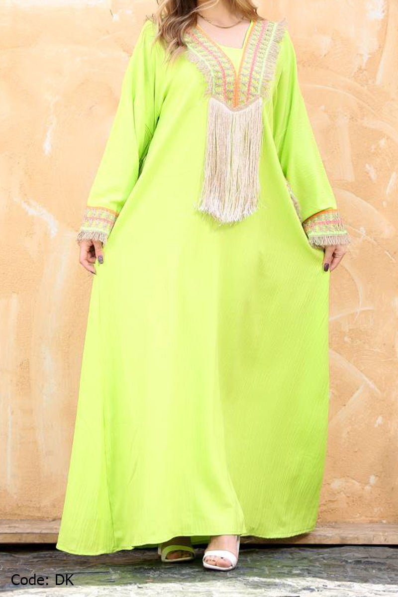 Asian Jalabiya - Linen