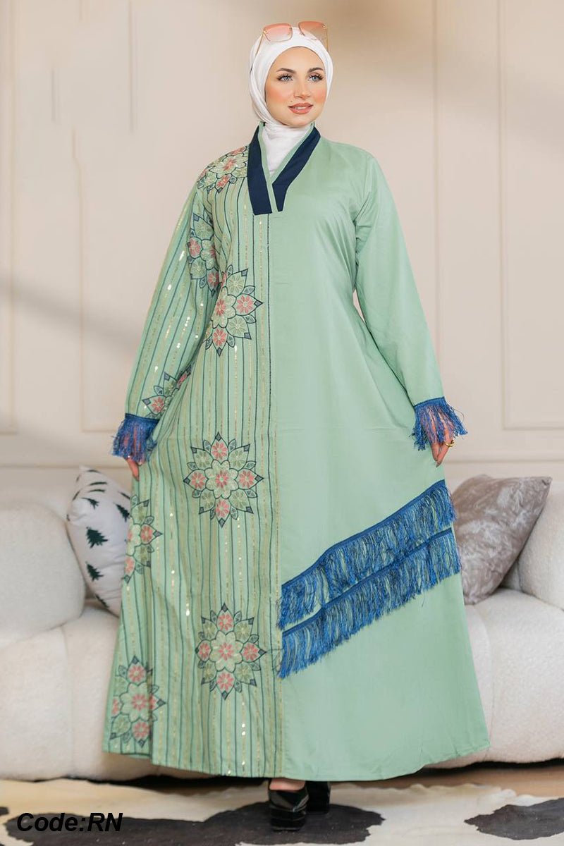 Rosa Jalabiya- Cotton