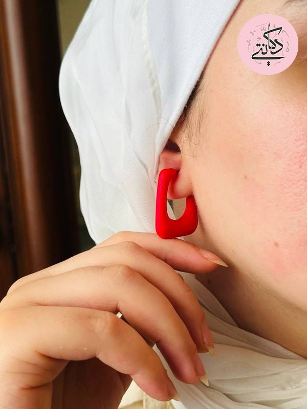 أقراط نهار - أكريليك