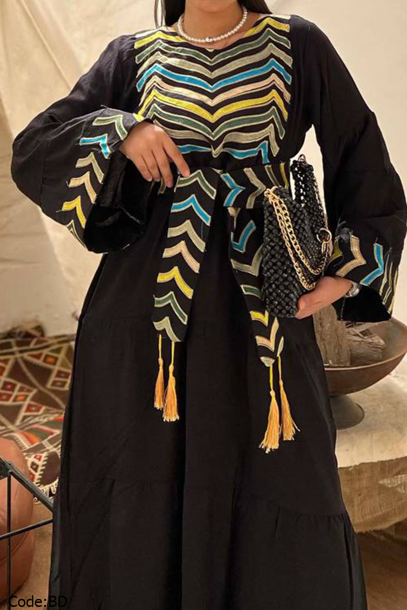 Jasmine Jalabiya - Linen