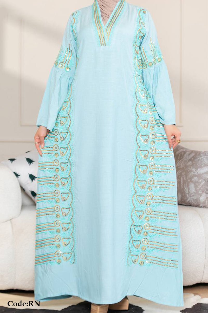 Dora Jalabiya- Linen