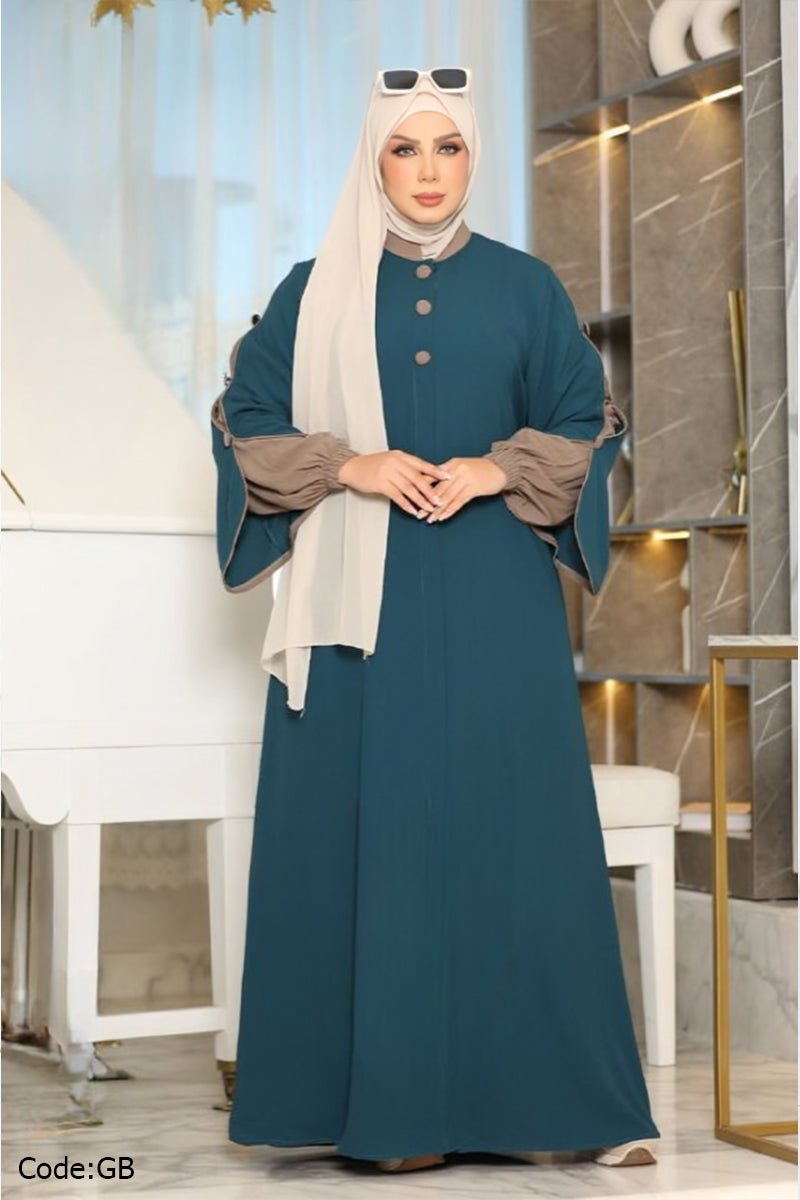 Istabraq Abaya - Crepe