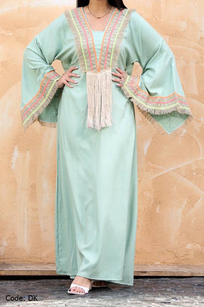 Asian Jalabiya - Linen