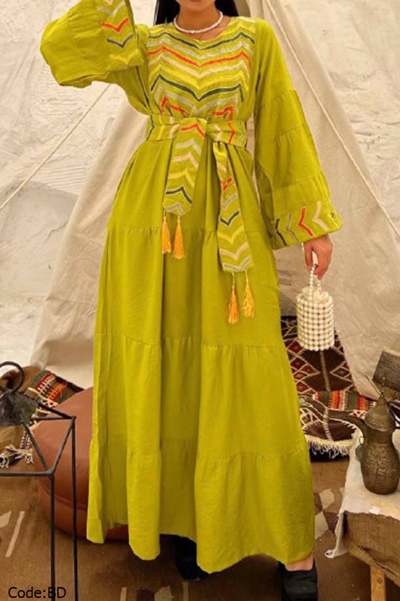 Jasmine Jalabiya - Linen