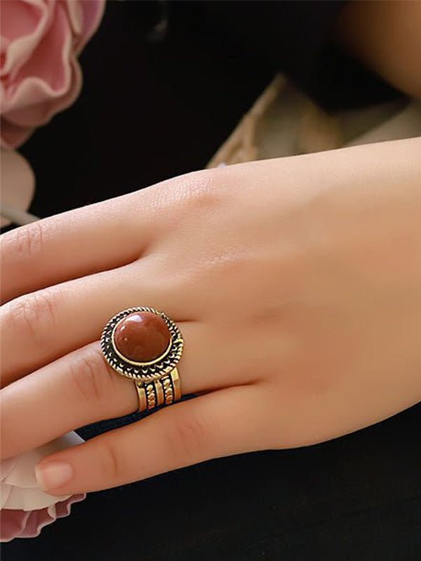 مجموعة زهور متفتحة - نحاس نقي