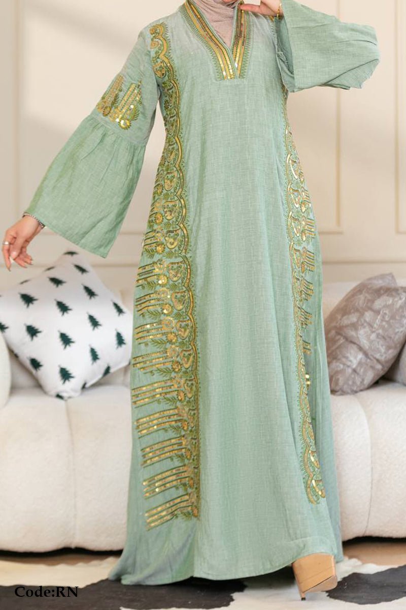 Dora Jalabiya- Linen