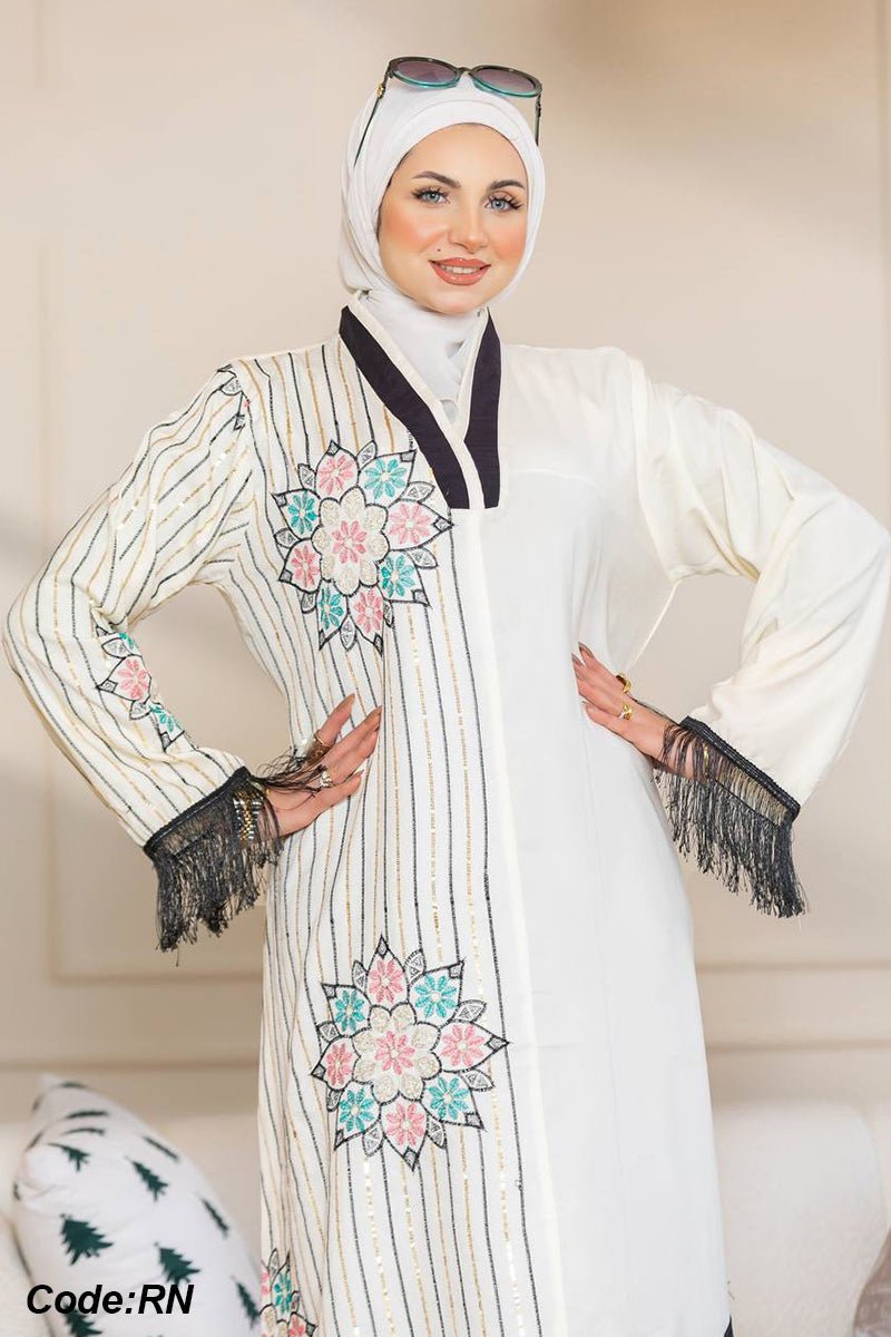 Rosa Jalabiya- Cotton