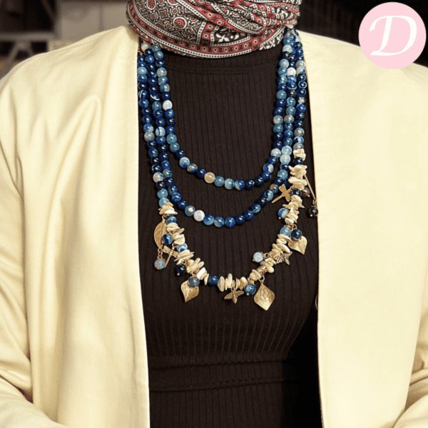 Shahnda Necklace - Gold Metal