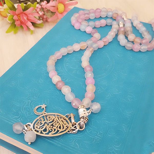 مسبحة روزالي العقيق