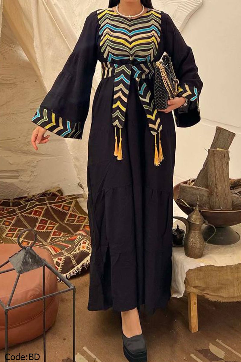 Jasmine Jalabiya - Linen
