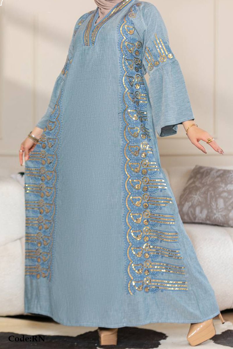 Dora Jalabiya- Linen