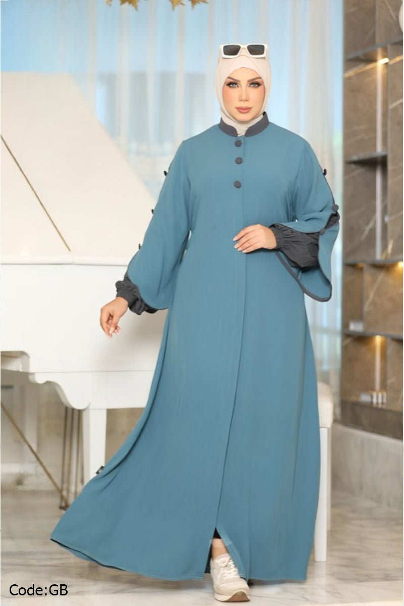 Istabraq Abaya - Crepe