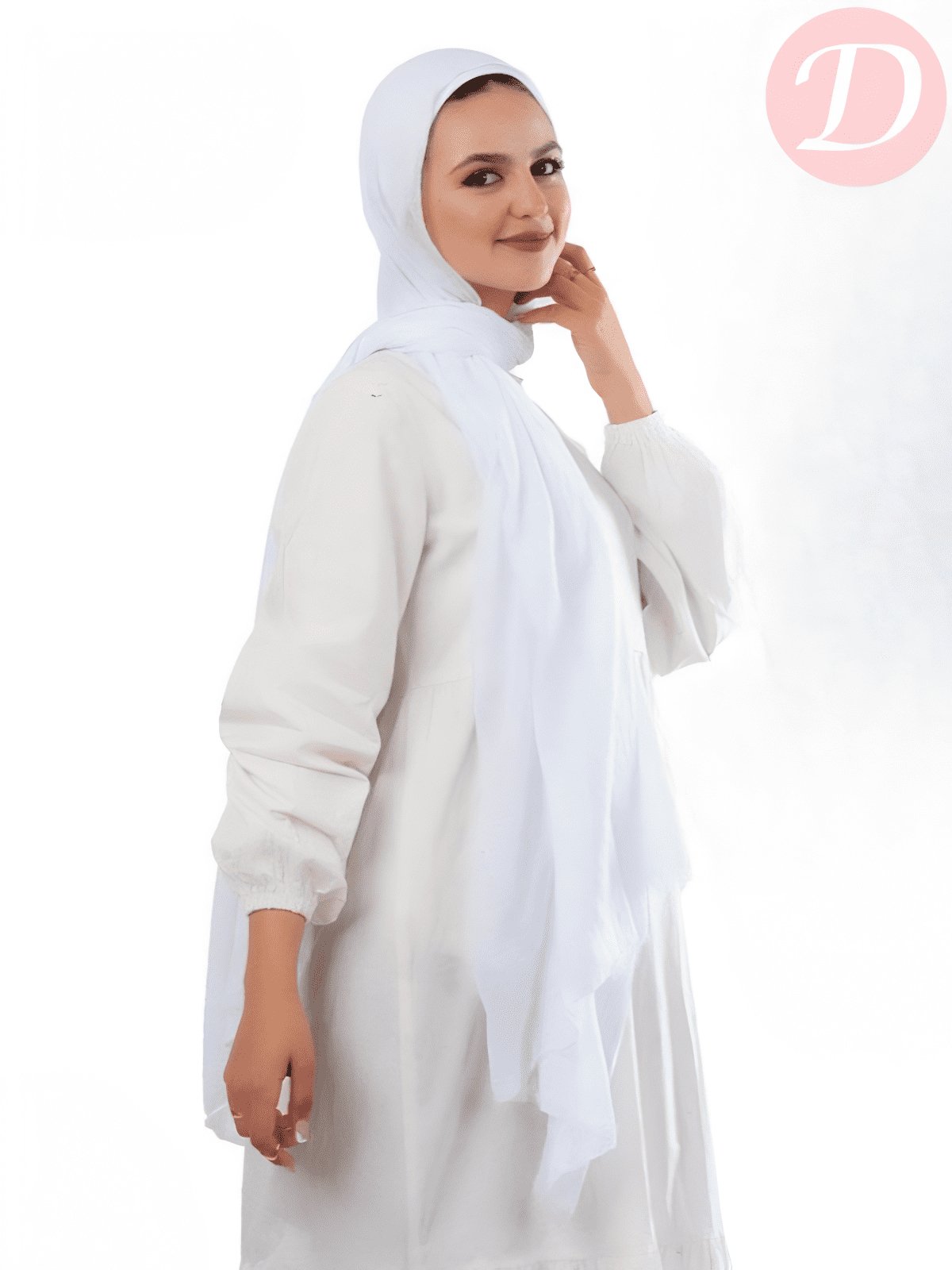 Soft Blossom Scarf - Light Cotton