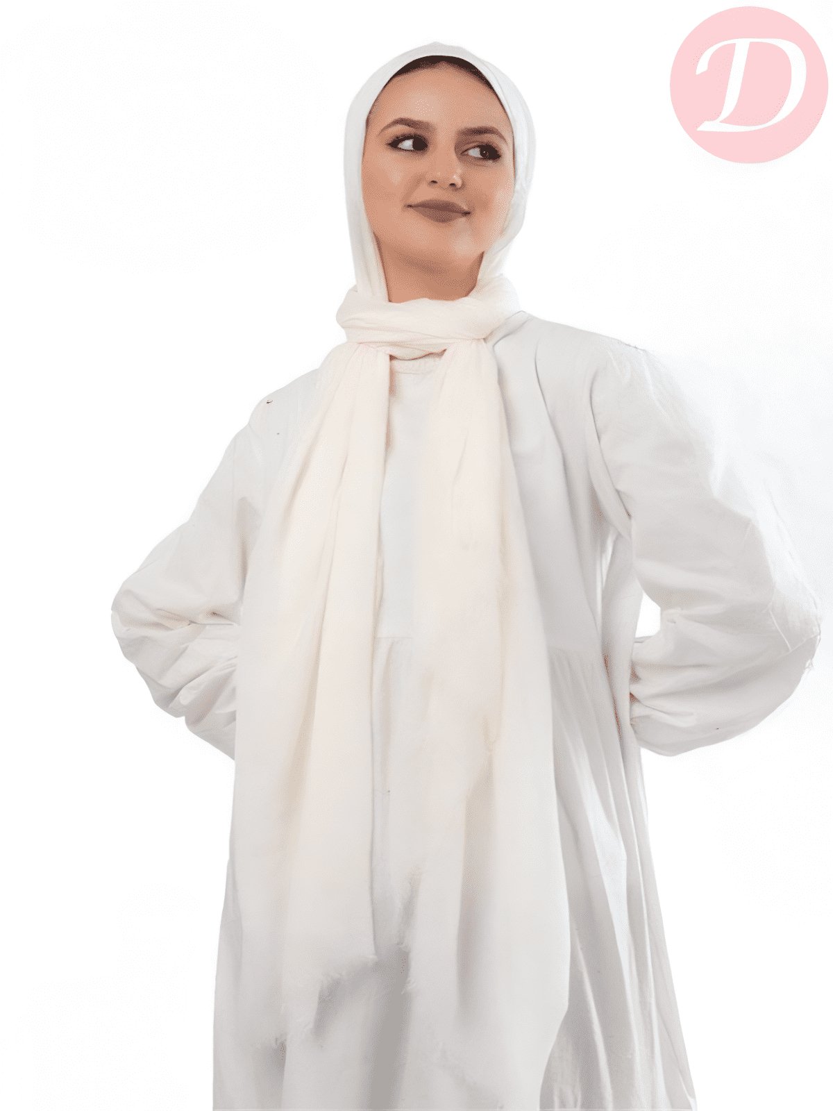 Soft Blossom Scarf - Light Cotton