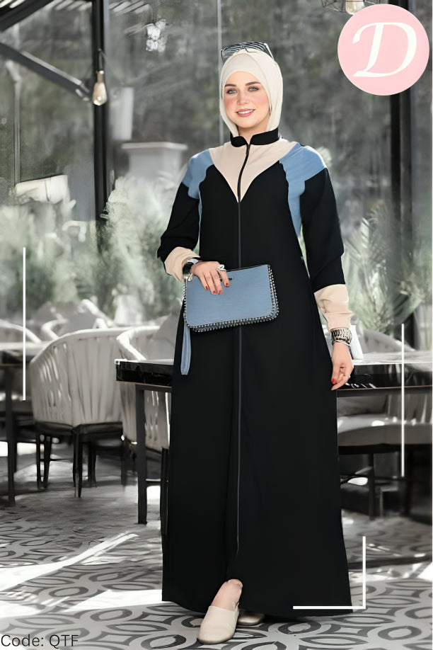 Toka Abaya - Gabardine