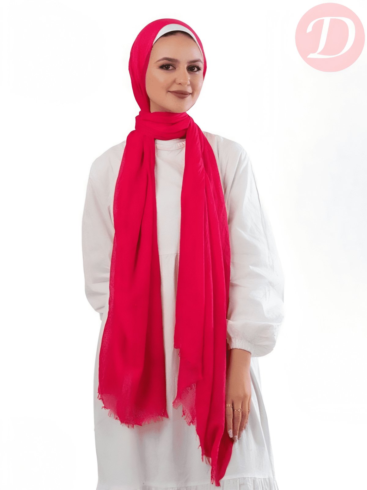 Soft Blossom Scarf - Light Cotton