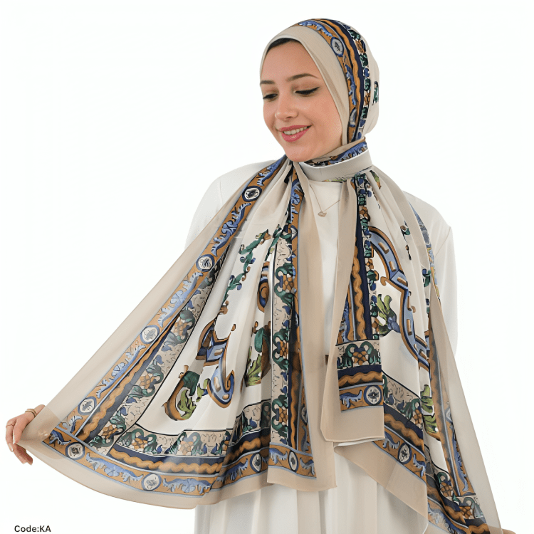 وشاح سماح - كريب شيفون