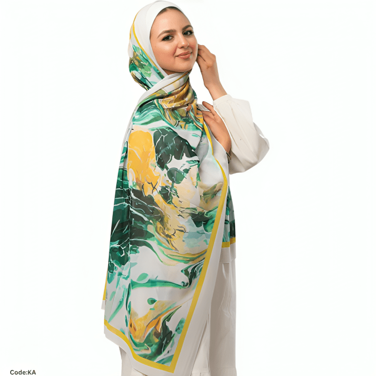 وشاح ميرفت - كريب شيفون