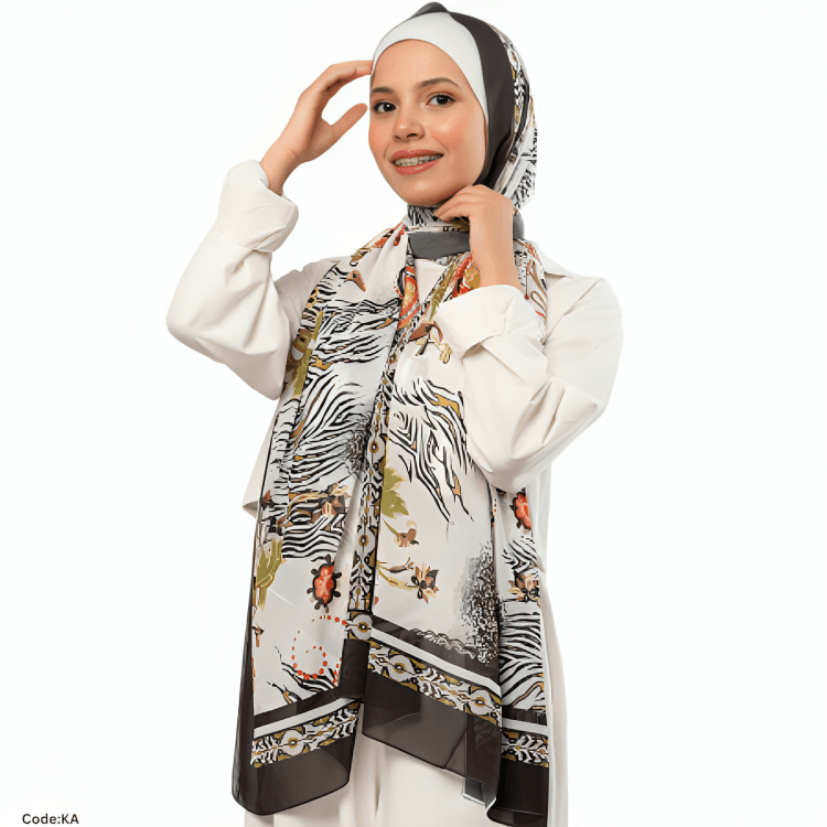 وشاح سمرا - كريب شيفون