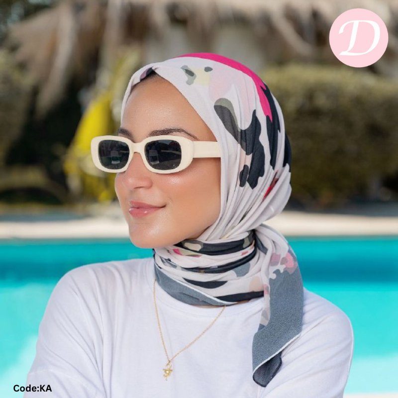 وشاح أروى - شيفون رقمي