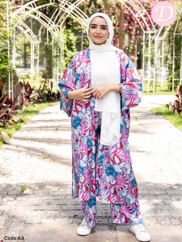 Dina Casual Suit - Satin