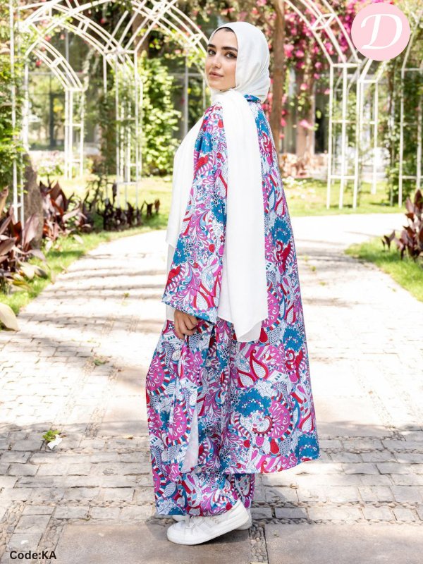 Dina Casual Suit - Satin