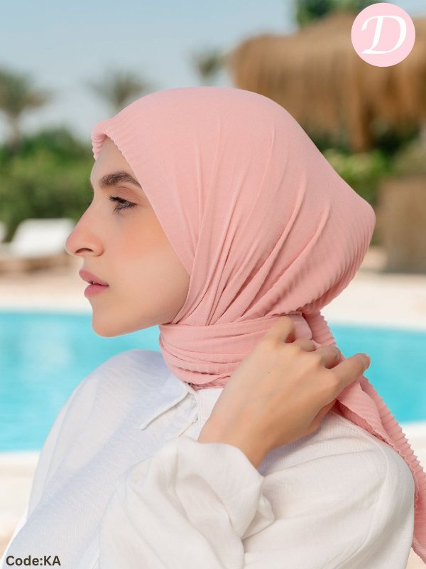 Lama Plissea Scarf - Crepe Chiffon