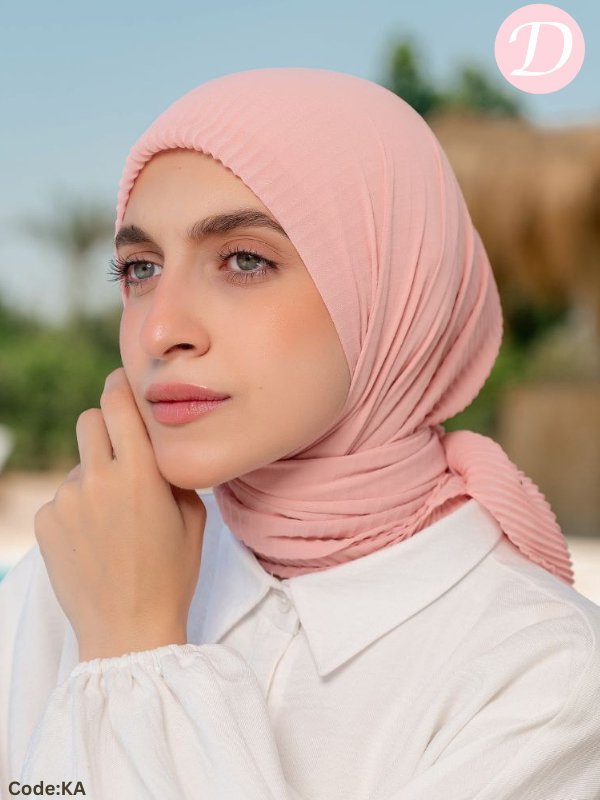 Lama Plissea Scarf - Crepe Chiffon