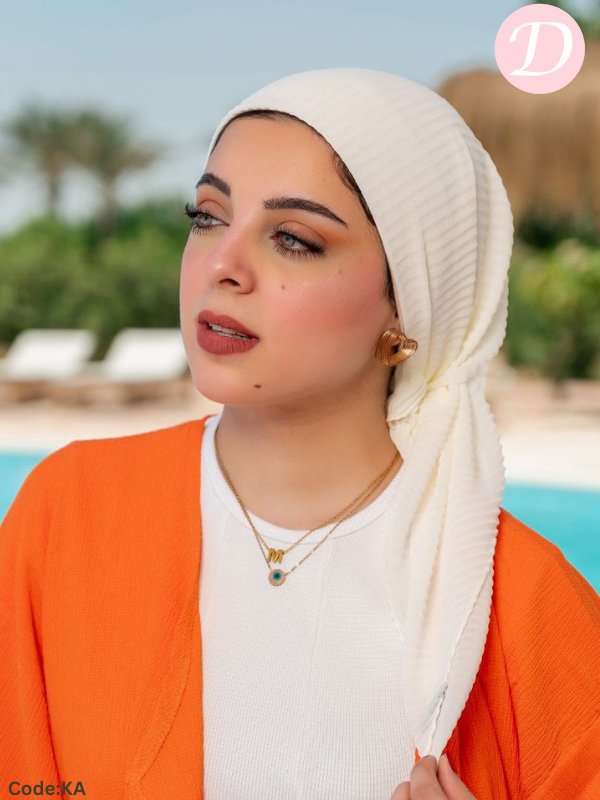 Lama Plissea Scarf - Crepe Chiffon