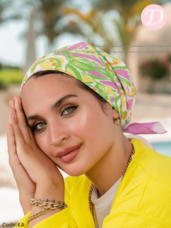 وشاح صفاء - قطن وساتان