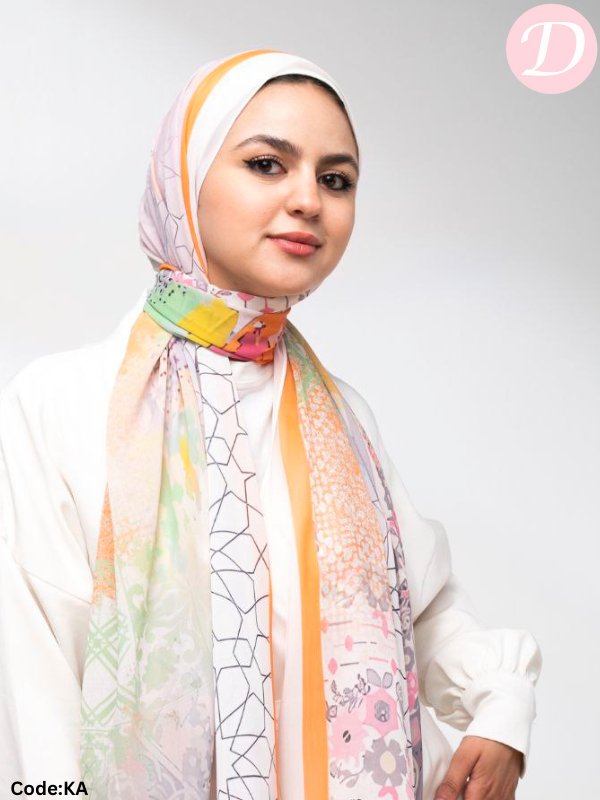 Kiara Scarf - Crepe Digital