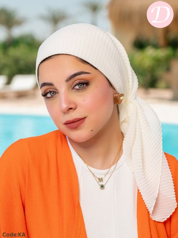 Lama Plissea Scarf - Crepe Chiffon