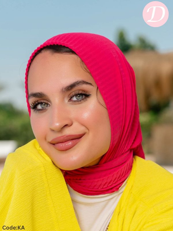 Lama Plissea Scarf - Crepe Chiffon