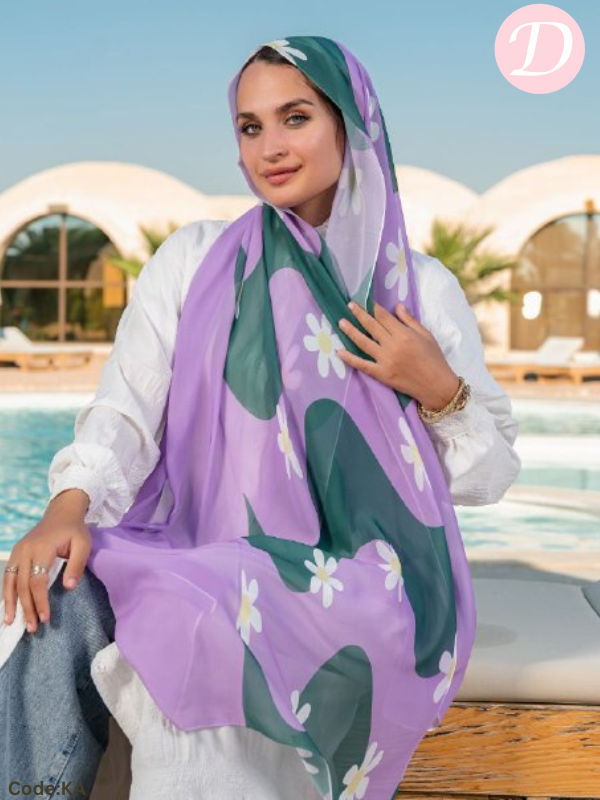 وشاح تيفاني - كريب شيفون