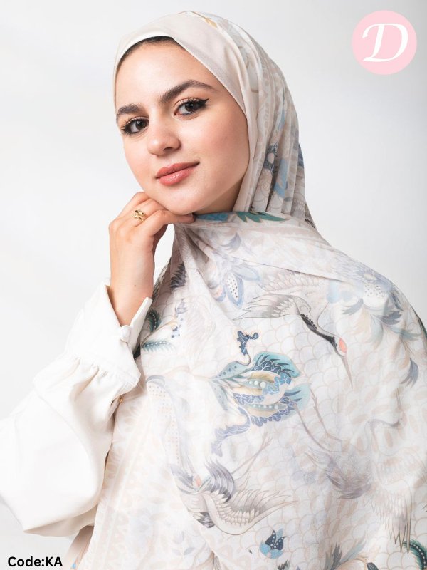 Olinda Scarf - Crepe Digital