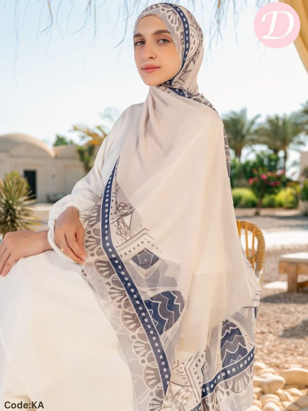 Lina Scarf - Crepe Chiffon