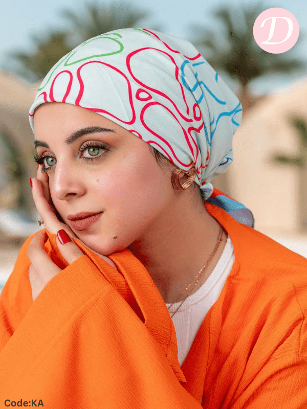 وشاح رحمة - قطن وساتان