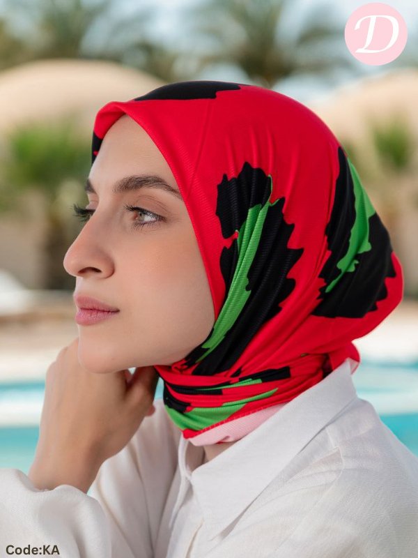 وشاح أسماء - قطن وساتان