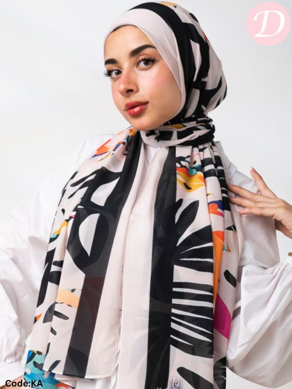 Katya Scarf - Crepe Digital
