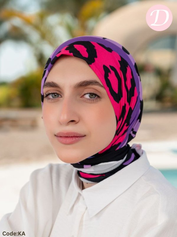 وشاح دعاء - قطن وساتان